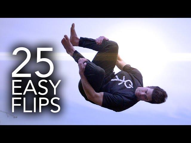 25 Easy Trampoline Flips Anyone Can Learn