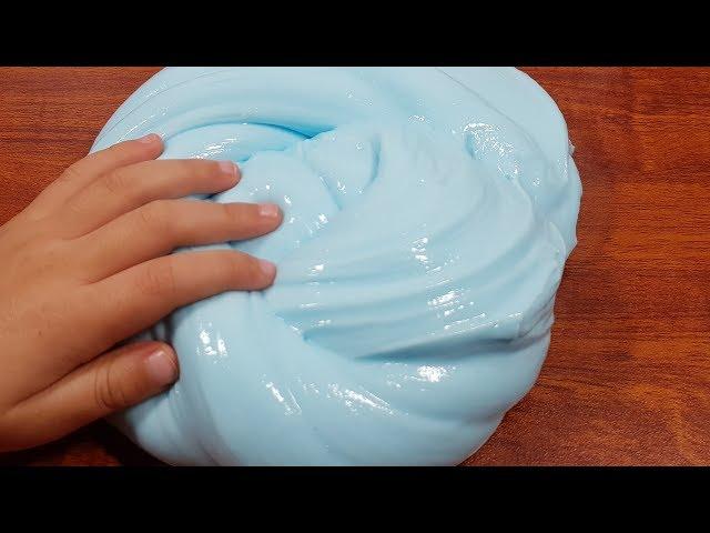 Giant Fluffy Slime with Colgate No Borax and Shaving Cream