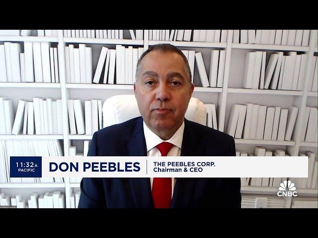 Don Peebles: We look for opportunities when the market is not functioning well