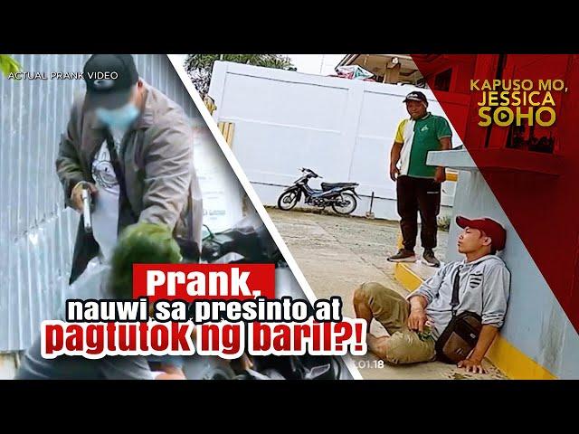 Lalaking nangpa-prank, presinto ang bagsak! | Kapuso Mo, Jessica Soho