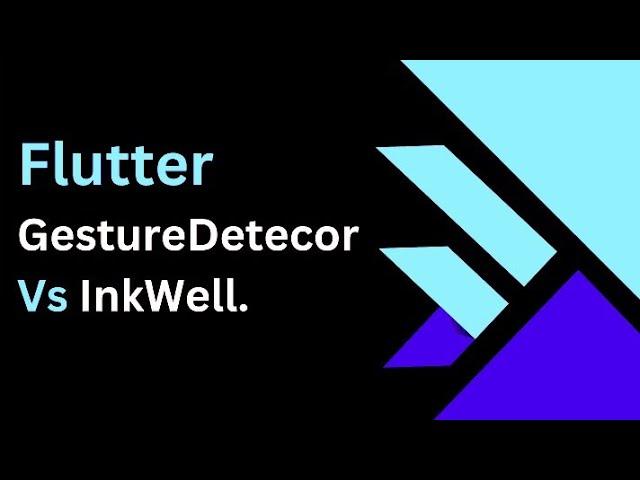 InkWell Widget Vs GestureDetector Widget Flutter || Hindi || By Vivek Lodh