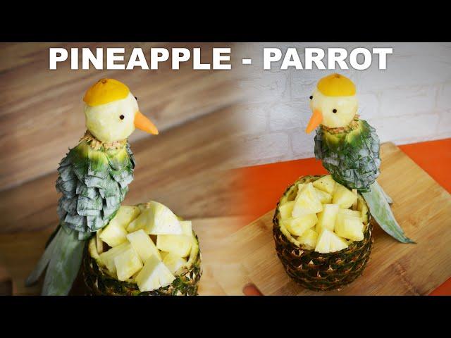 Pineapple Parrot / Pineapple Festive Serving