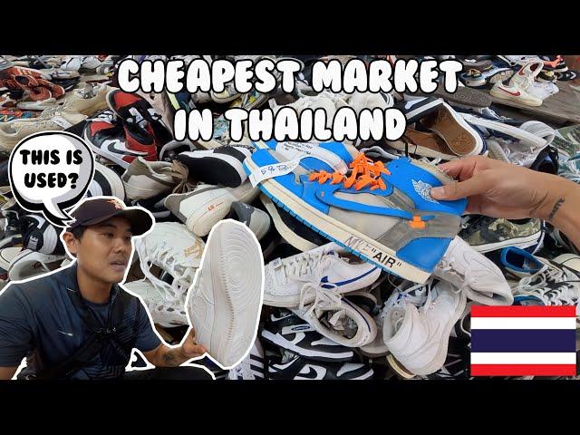 Shopping At The Biggest Second Hand Market In Bangkok, Thailand