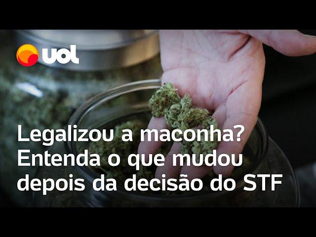 Legalizou a maconha? Não é bem assim; veja o que muda depois da decisão do STF