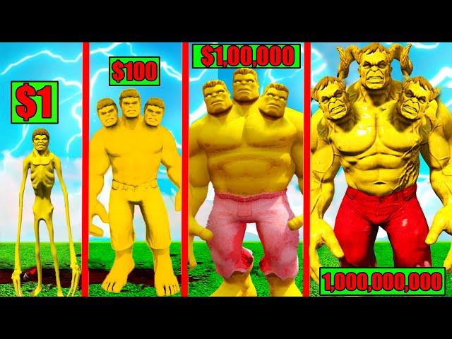 Franklin Purchasing $1 GOLDEN HULK SUIT to $1,000,000,000 in GTA 5