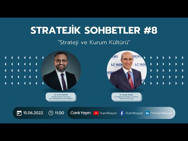 Stratejik Sohbetler #8 Strateji ve Kurum Kültürü