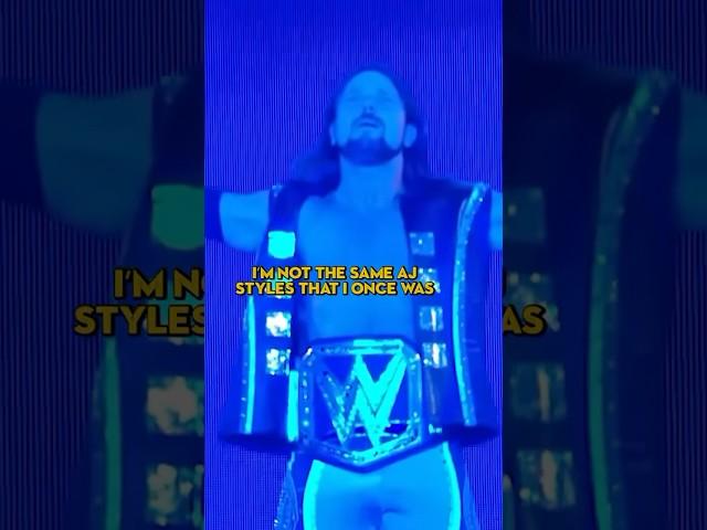 AJ Styles On His New Theme Music