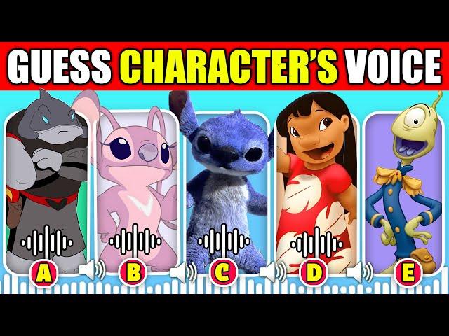 IMPOSSIBLE Guess The Lilo And Stitch Movie Voice Quiz! | Dr. Jumba, Lilo Pelekai, Nani Pelekai