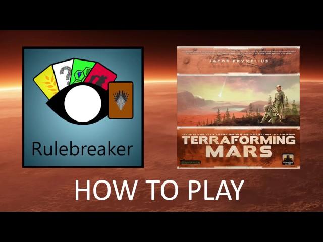 How to Play Terraforming Mars