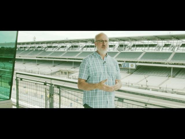 Salesforce Car at the Indy 500