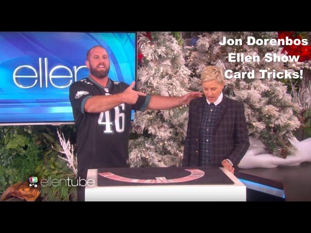 Jon Dorenbos Ellen Show Card Tricks Revealed!