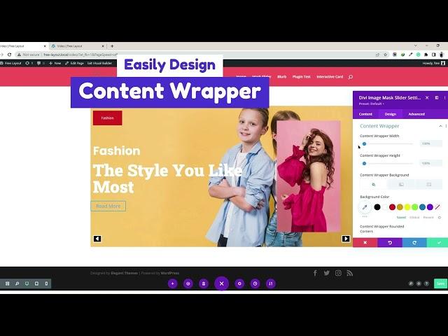 Creating Stunning Divi Sliders with the Divi Image Mask Slider Plugin