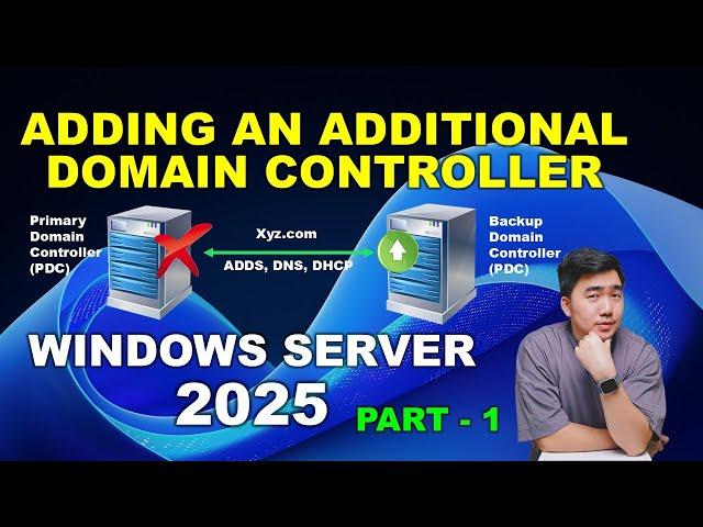 Adding an Additional Domain Controller to an Existing Domain | Windows Server 2025