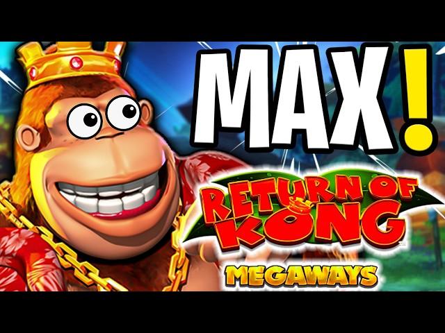 I GOT THE MAX LEVEL RETURN OF KONG MEGAWAYS - EPIC BIG WINS