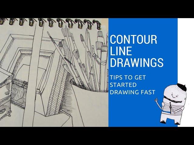 Lesson 4: Contour Line Drawings