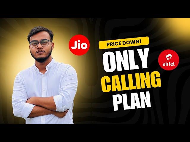 TRAI's New Calling-Only Plans: Jio & Airtel's Cost Reduction Explained!