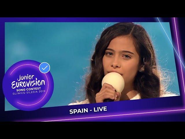Spain  - Melani Garcia - Marte - LIVE - Junior Eurovision 2019