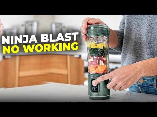 Ninja Blast Portable Blender Malfunction (Watch This)....