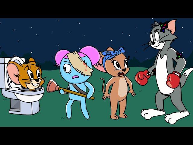 Corrupted Tom & Jerry (Season 2) / Skibidi Toilet Invasion (Animation)