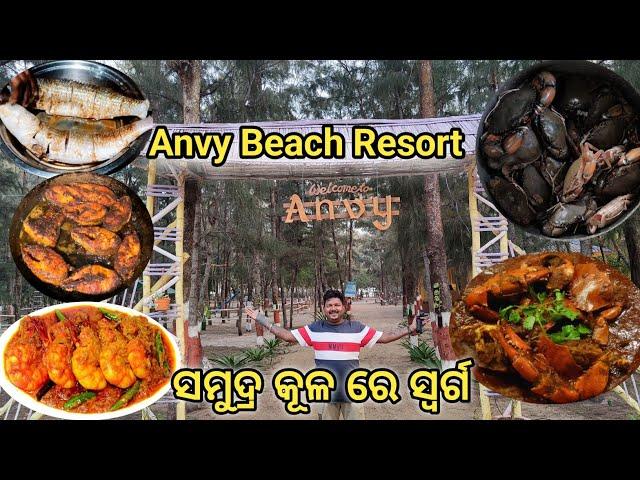 ସମୁଦ୍ର କୁଳ ରେ ଏମିତି ଗୋଟେ ଜାଗା  || Anvy Beach Resort || Siali Beach | Travel Vlog | @CobraSubhendu