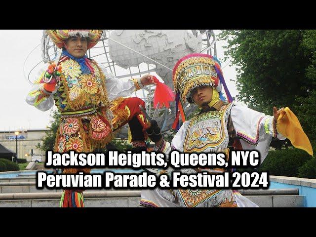 LIVENew York City - Peruvian Independence Day Parade 2024 - Jackson Heights Queens #live #nyc