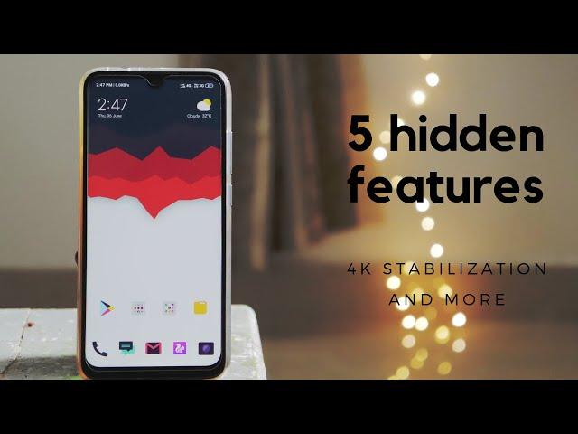 5 Hidden Features In Redmi Note 7 Pro and Redmi Note 7