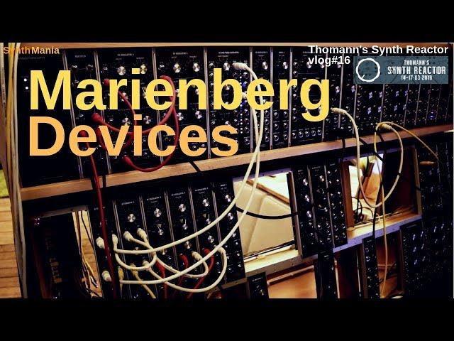 Thomann's Synth Reactor vlog#16 - Marienberg Devices #TSR19