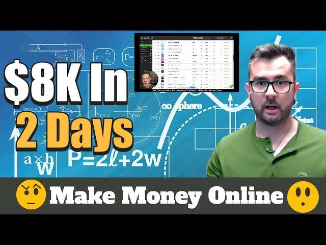 CrakRevenue Payment Proof: How To Make $8,000 In 2 Days Without Any Work!