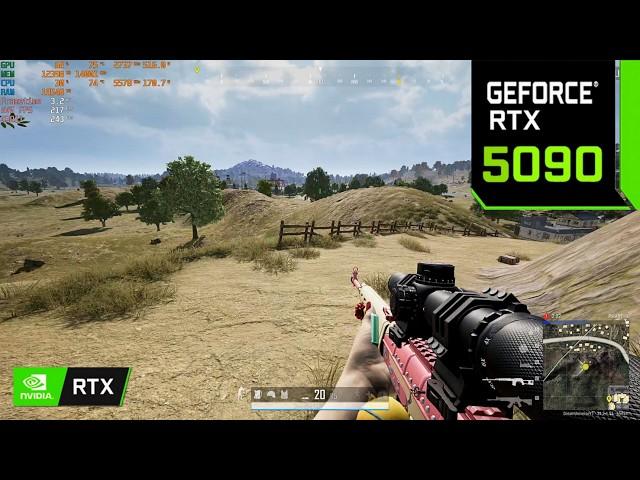 PUBG : RTX 5090 - i9 14900K - 128GB RAM ( 4K Maximum Settings )