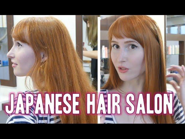 Japanese hair salon! (My first ever visit!!)