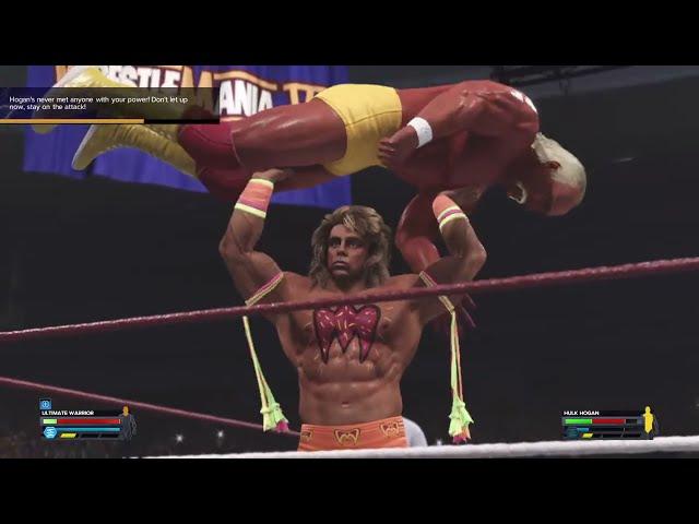 #wwe2k24 ShowCase Mode Live Stream The Ultimate Challenge WrestleMania 6 PS4 Gameplay