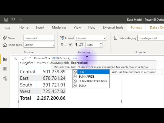 27. Understanding Row Context within a Measure