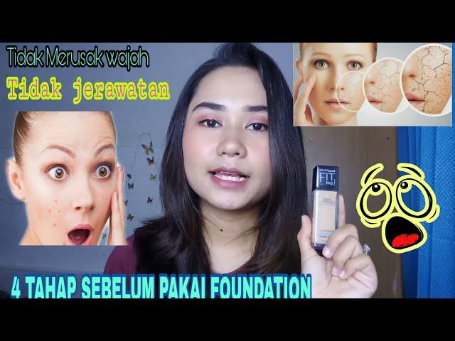 4 TAHAP SEBELUM MENGGUNAKAN FOUNDATION -AGAR TIDAK MERUSAK WAJAH||AMOY Y