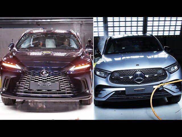 2023 Mercedes GLC VS 2023 Lexus RX – Crash & Safety Tests