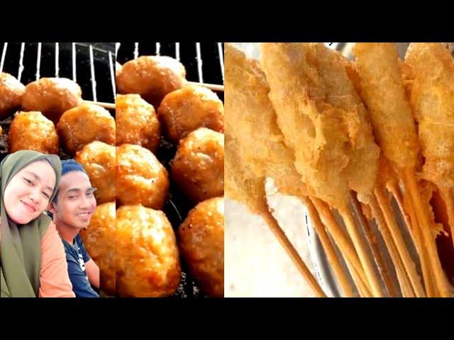 Resep sempol ayam  di ajarin mertua akhirnya bisa usaha sendiri // street food Bakso bakar