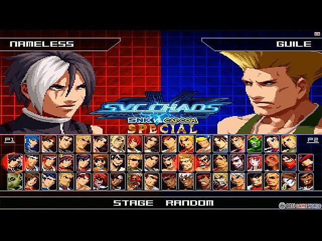 SVC CHAOS SNK VS CAPCOM DEFINITIVE – MUGEN DOWNLOAD 2020