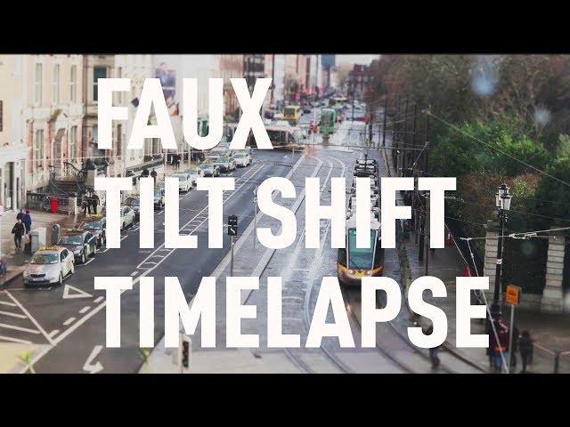 Create a Faux Tilt Shift Timelapse in After Effects