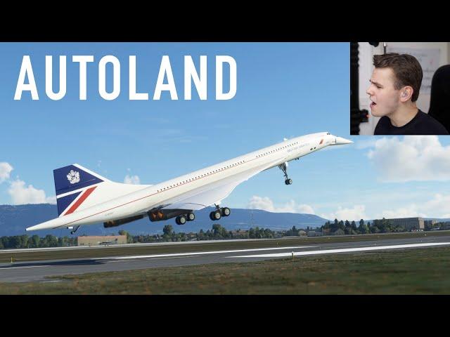 The Concorde Could Land Itself - Concorde AUTOLAND TEST