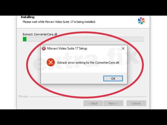 Pc Installing Setup Fix Extract: error writing to file Problem Solve