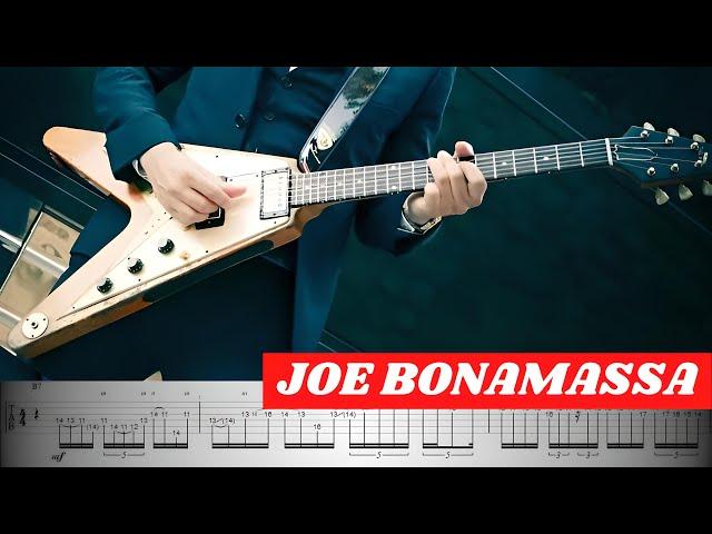 SOARING GUITAR LICKS That Redefine Blues Rock!!! JOE BONAMASSA