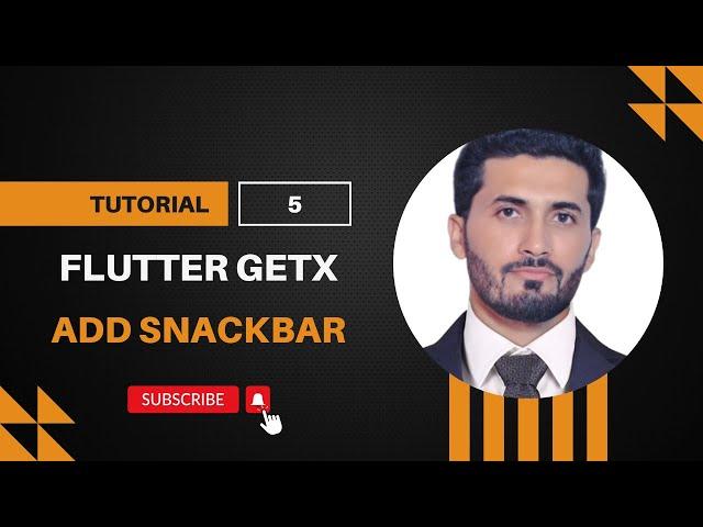 Flutter GetX : Add Snackbar (Tutorial 5) by Zeeshan