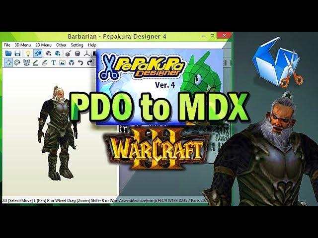 PDO to MDX - WC3 Models