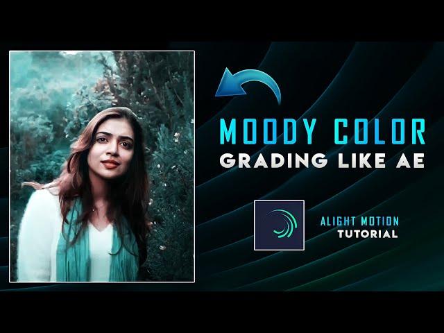 Stylish Moody Color Grading  ( CC ) in Alight motion | Alight motion tutorial tamil