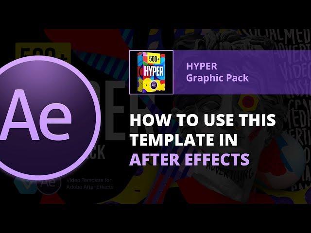 [ Tutorial ] - HYPER Graphics Pack - How To Use in After Effects