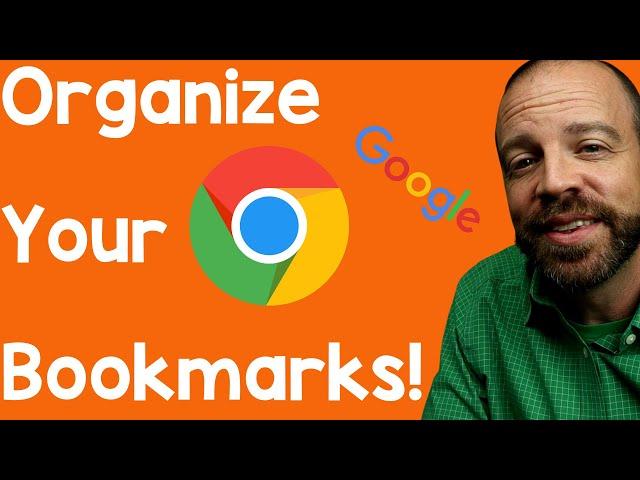 How to Organize Your Bookmarks - Google Chrome Tutorial 2021