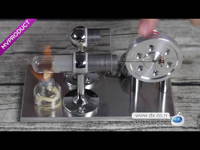 DX:NEJE DIY Hot Air Stirling Engine Motor Model Toy