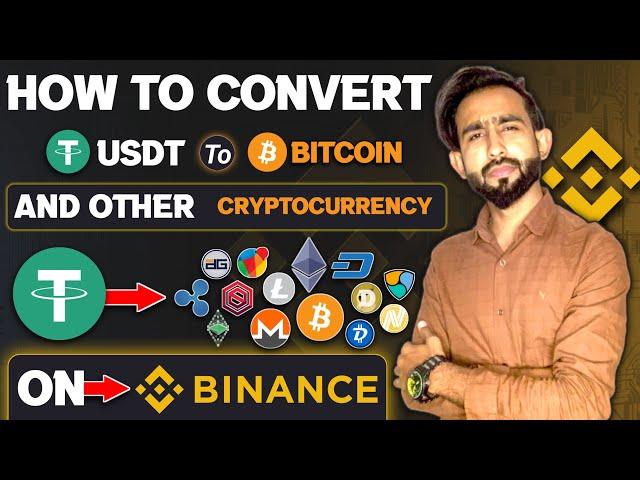 How To Convert USDT to BTC Bitcoin on Binance - Convert Trx to Usdt & Other Crypto in Exchange