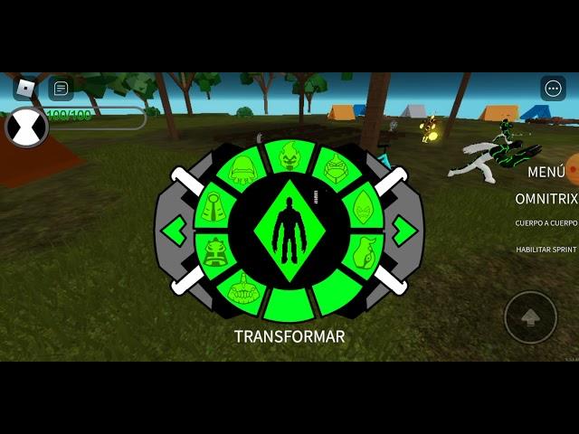 juego Ben 10 en roblox