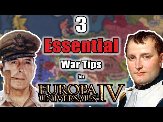 3 ESSENTIAL Tips for War in EU4