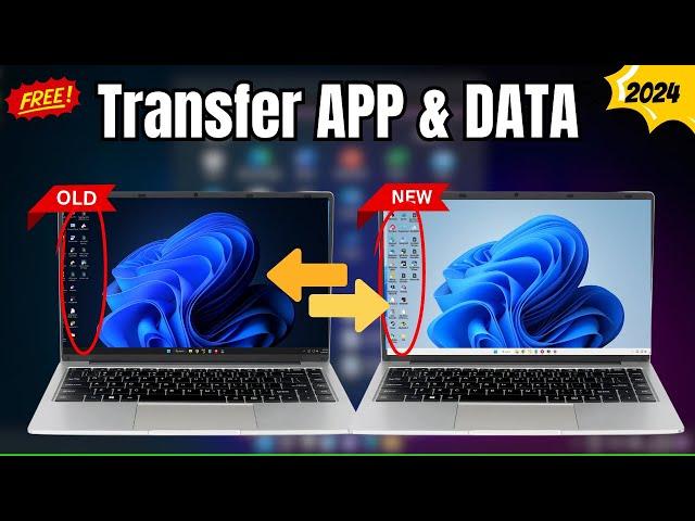 How to Transfer DATA & APPS From One PC to Another for FREE (2024)